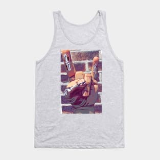 Rock and roll wall Tank Top